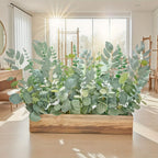 Eucalyptus Flowers Set - Artificial Leaf Types Assorted Greenery - House Of Avana
