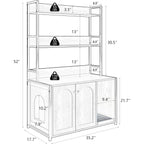 Extra Large Cat Litter Box Enclosure - House Of Avana