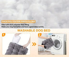 Extra Large Orthopedic Dog Bed - Luxurious Plush Faux Fur Kennel, Bite-resistant, Dirt-repellent and... - House Of Avana