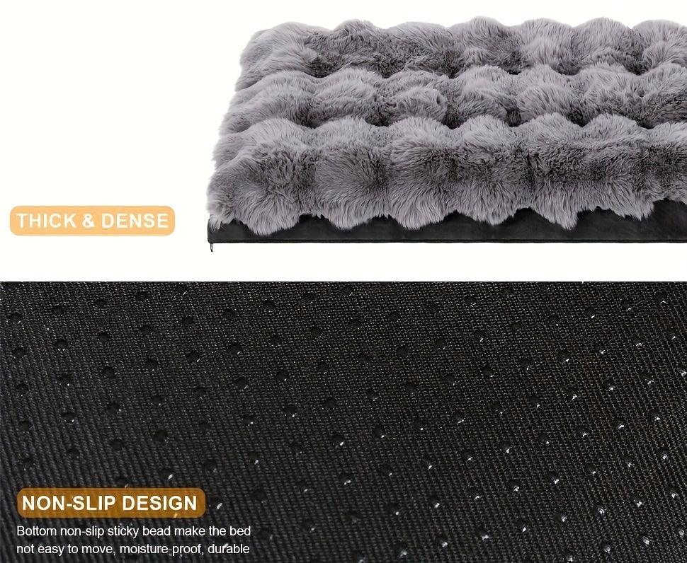 Extra Large Orthopedic Dog Bed - Luxurious Plush Faux Fur Kennel, Bite-resistant, Dirt-repellent and... - House Of Avana