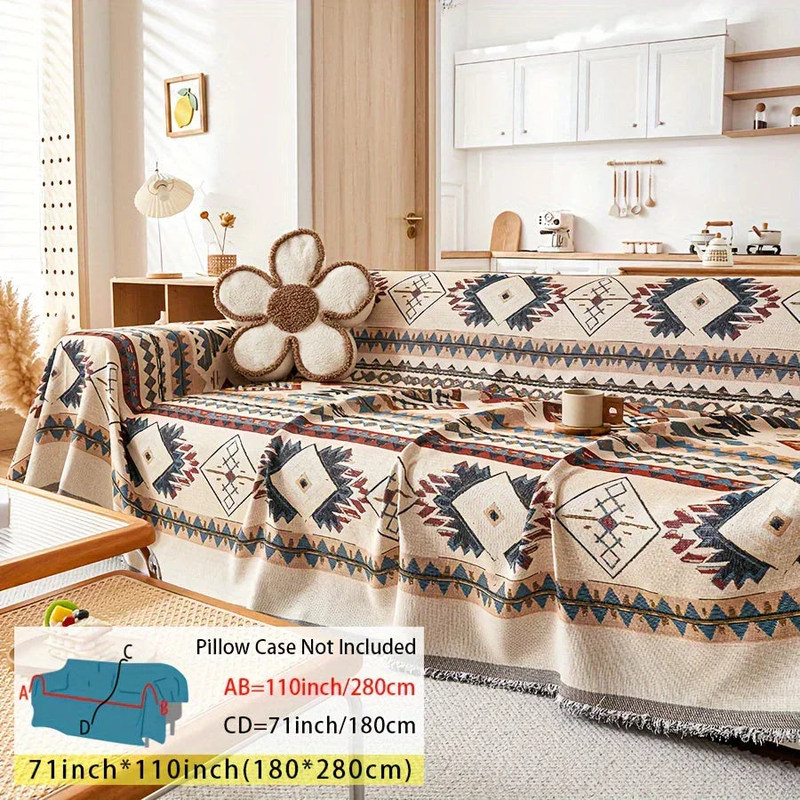 Extra Large Sofa Cover – Stretchable Furniture Protector