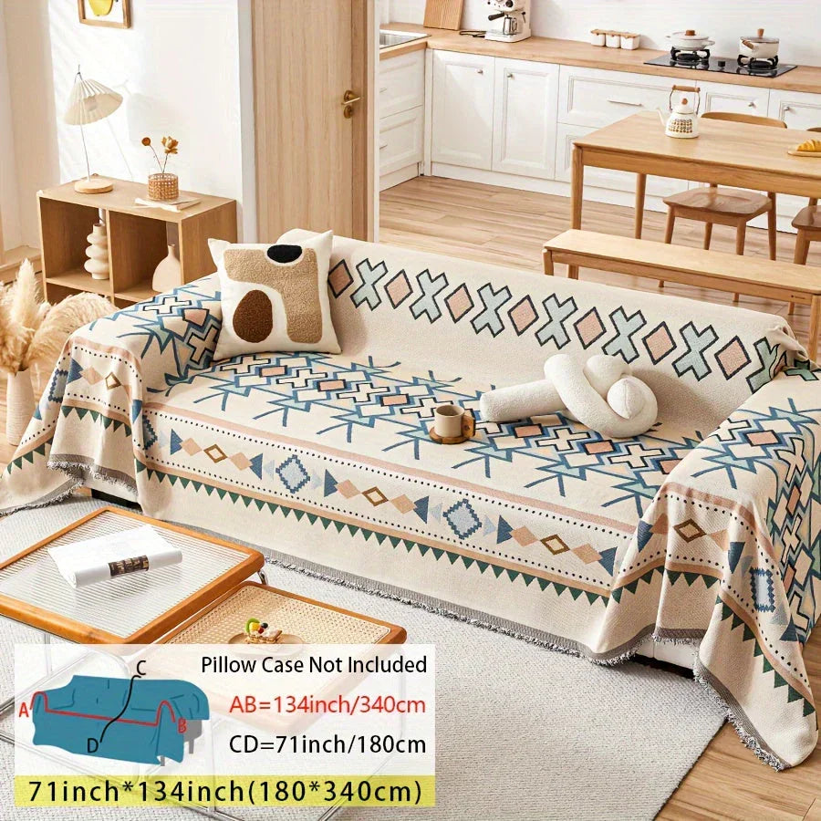 Extra Large Sofa Cover – Stretchable Furniture Protector