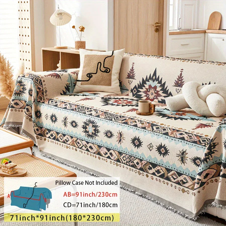 Extra Large Sofa Cover – Stretchable Furniture Protector