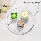 Vanity Tray - Marble Pattern 12.6