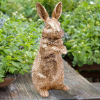 Charming Resin Rabbit Statue - Versatile Indoor/Outdoor Decor for Garden, Patio, and Home House Of Avana