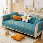 Stylish Bohemian Chenille Slipcovers for Couches topspet
