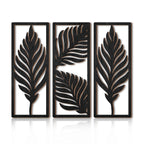 Wall Decor - Tropical Wooden Black