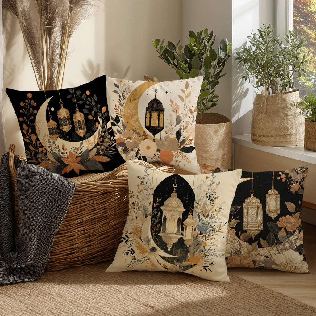 Pillow Covers - Crescent Printed Polyester 44.98cm
