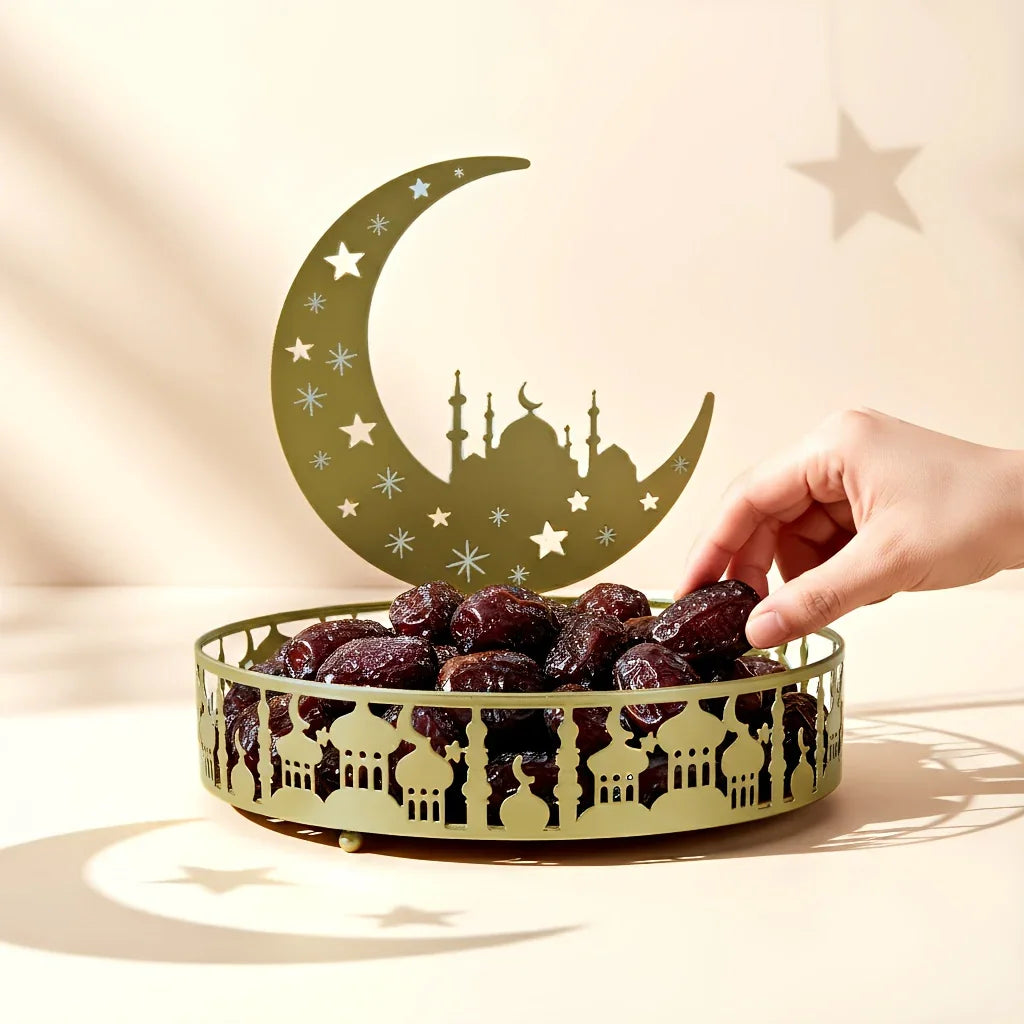 Jewelry Organizer - Metal Star Moon Theme Tray