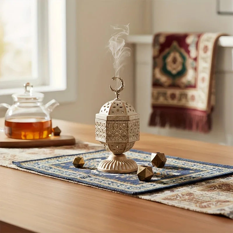 Incense Holder - Vintage Metal Lattice