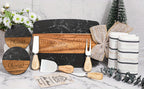 House Warming Gifts New Home, 11pcs Housewarming Gifts Basket for New House, Unique Housewarming Gift Baskets for Couples, Clients, Women (Black Marble) House Of Avana