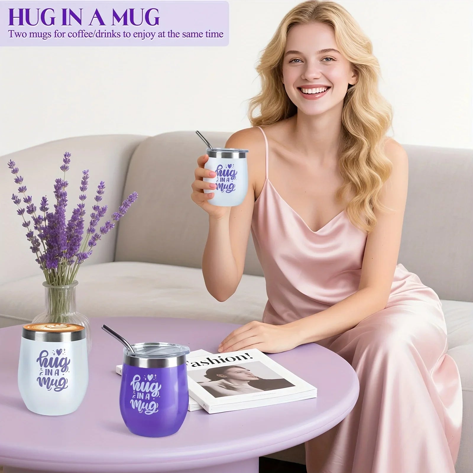 with 2 Insulated Tumblers, 12pcs Self Care Package Unique Lavender Get Well Soon Gifts for Women, Birthday Gifts, Christmas Gifts, Relaxing Spa Gift Box for Her Mom, Wife, Sister, Best Friend, Thoughtful Presents, Holiday Pre House Of Avana