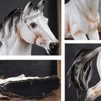 Handcrafted Running Horse Statue - House Of Avana