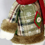 S Set 50cm Tall Retractable Legged Christmas Dolls - Extended Height, No Electricity Needed, Durable... - House Of Avana