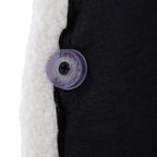 Plush velvet accent chair with heart-shaped swivel teddy, beige upholstery - House of Avana