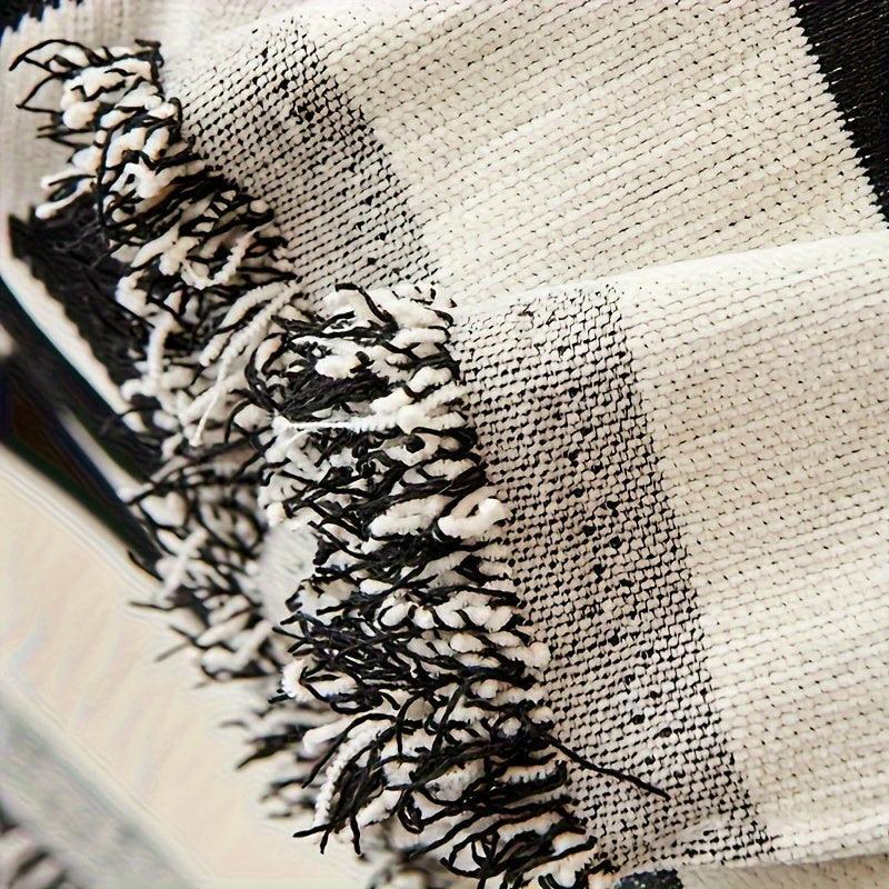 Bohemian-style Chenille Fabric Extra Long Couch Cover Anti Dog Scratch - House Of Avana