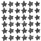 "i Love You to the Moon and Back" - Full Moon and Stars - Fabric Nursery Wall Art Decals, lifestyle image - House Of Avana