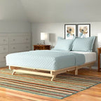 Farmhouse Queen Size Solid Wood Platform Bed Made in USA