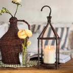 Vintage Inspired Open Cage Candle Lanterns, Set of Two Decor Steals
