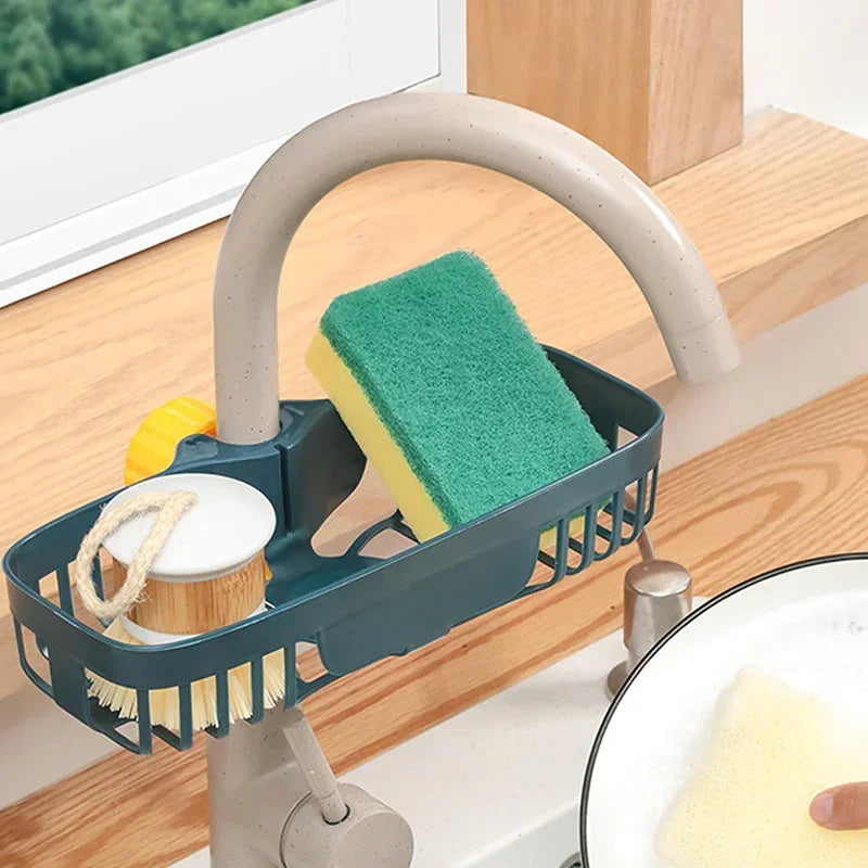 Faucet Caddy - Plastic Sink Holder