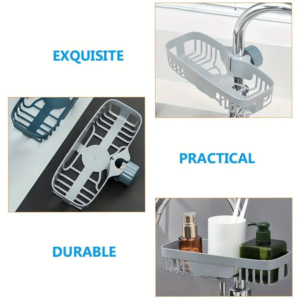 Faucet Caddy - Plastic Sink Holder