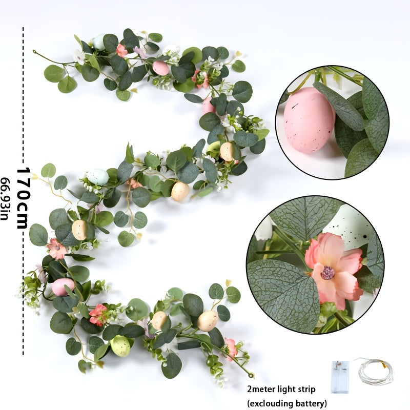 Garland - Artificial Green Eucalyptus Vine