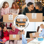 House Warming Gifts New Home, 11pcs Housewarming Gifts Basket for New House, Unique Housewarming Gift Baskets for Couples, Clients, Women (Black Marble) House Of Avana