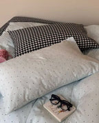 Chloe Pastel Candy Cotton Bedding Set / Mint Ever Lasting