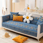 Stylish Bohemian Chenille Slipcovers for Couches topspet