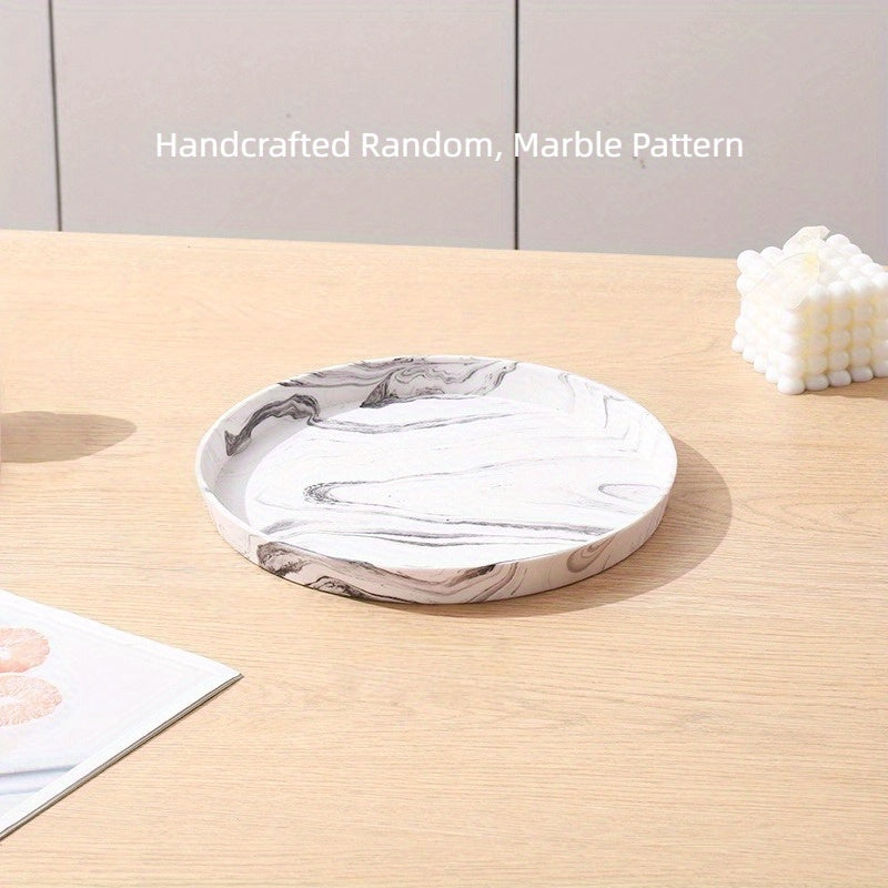 Vanity Tray - Marble Pattern 12.6