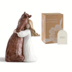 Figurine - Decorative Girl Horse Statue