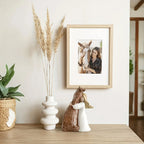 Figurine - Decorative Girl Horse Statue