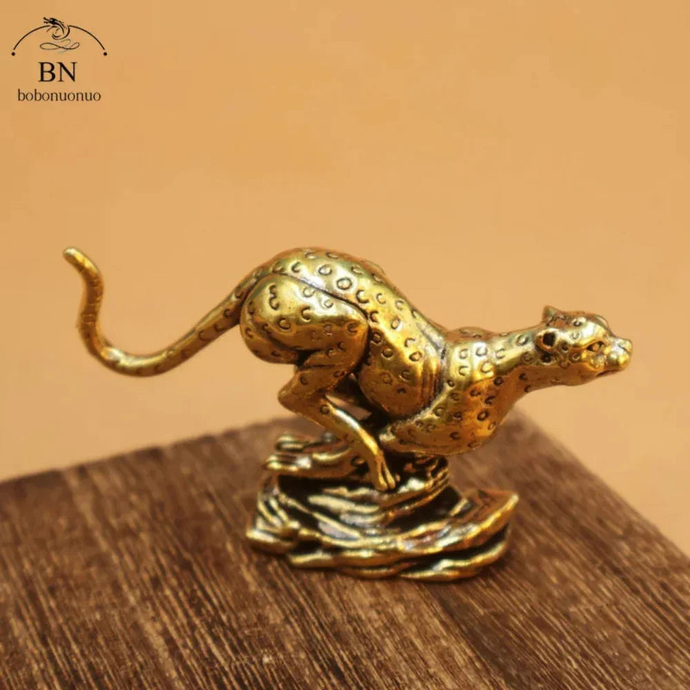 Elegant Cheetah Figurine, lifestyle image - House Of Avana