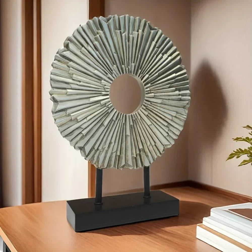 Elegant Sunflower Tabletop Figurine, product packaging - House Of Avana