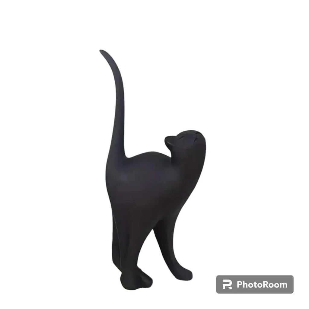Figurine - Modern Ceramic White Inch, texture detail - House Of Avana