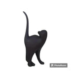 Figurine - Modern Ceramic White Inch, texture detail - House Of Avana