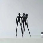 Modern Figurine - Luxury Miniature Sculpture, angled view - House Of Avana