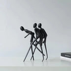Modern Figurine - Luxury Miniature Sculpture, angled view - House Of Avana