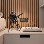 Modern Figurine - Luxury Miniature Sculpture, top view - House Of Avana