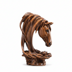 Horse Head - Decorative Figurine 12-Inch