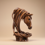 Horse Head - Decorative Figurine 12-Inch