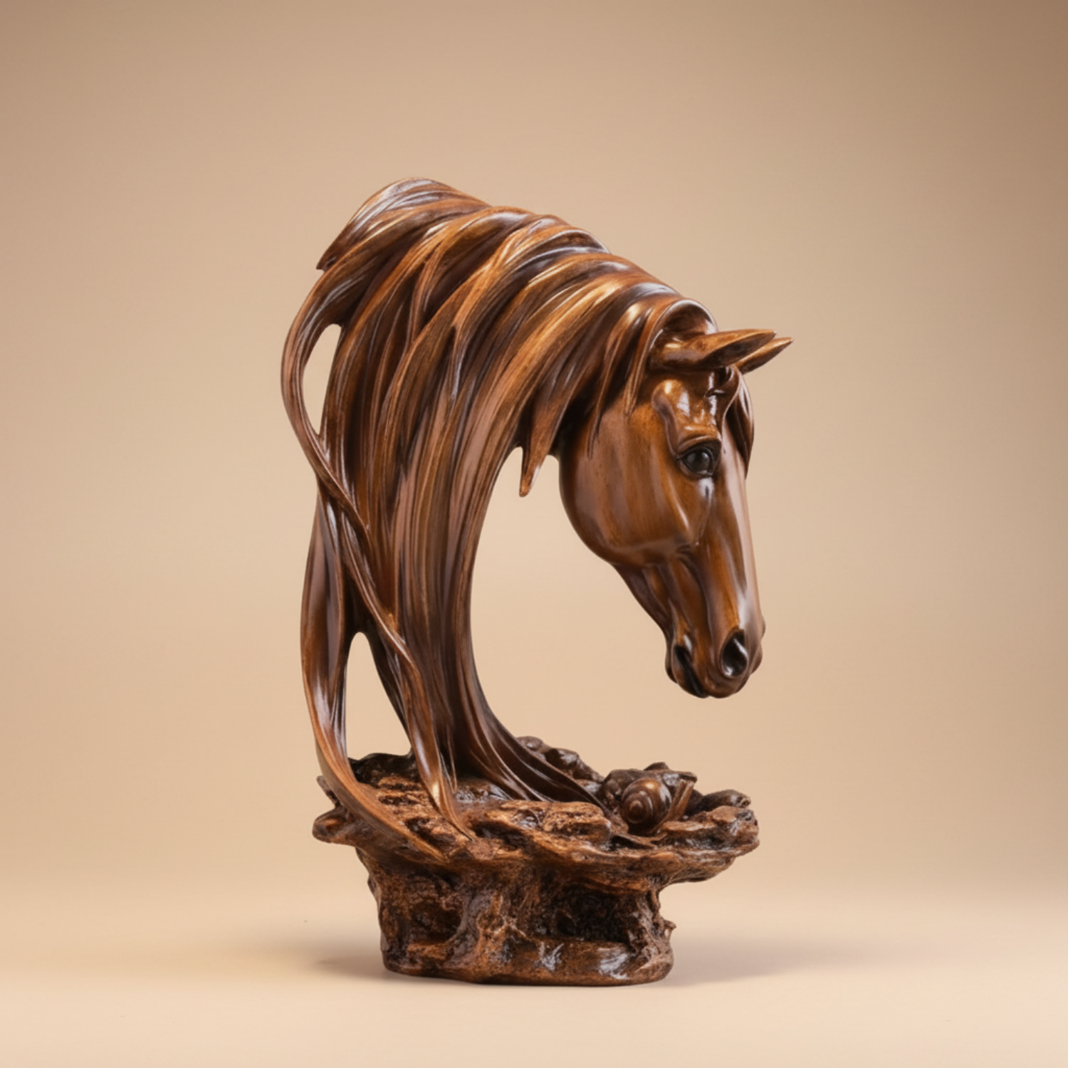Horse Head - Decorative Figurine 12-Inch