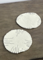 Fine Line Ivory Wool Trivet Kanju Interiors