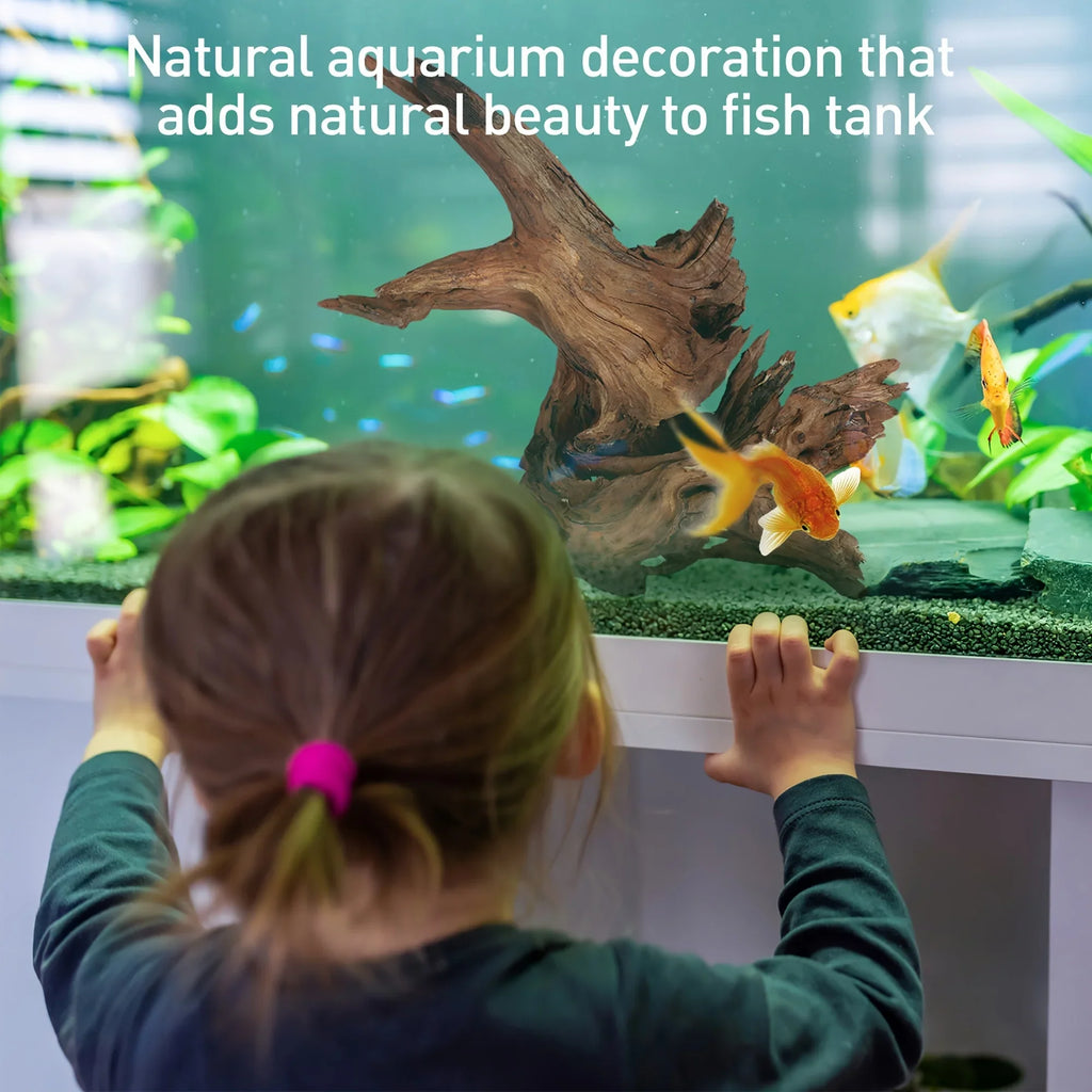 S Natural Large Driftwood for Aquarium Decor, Sinking Wood Fish Tank Decor for Aquarium, Reptile Tank - House Of Avana