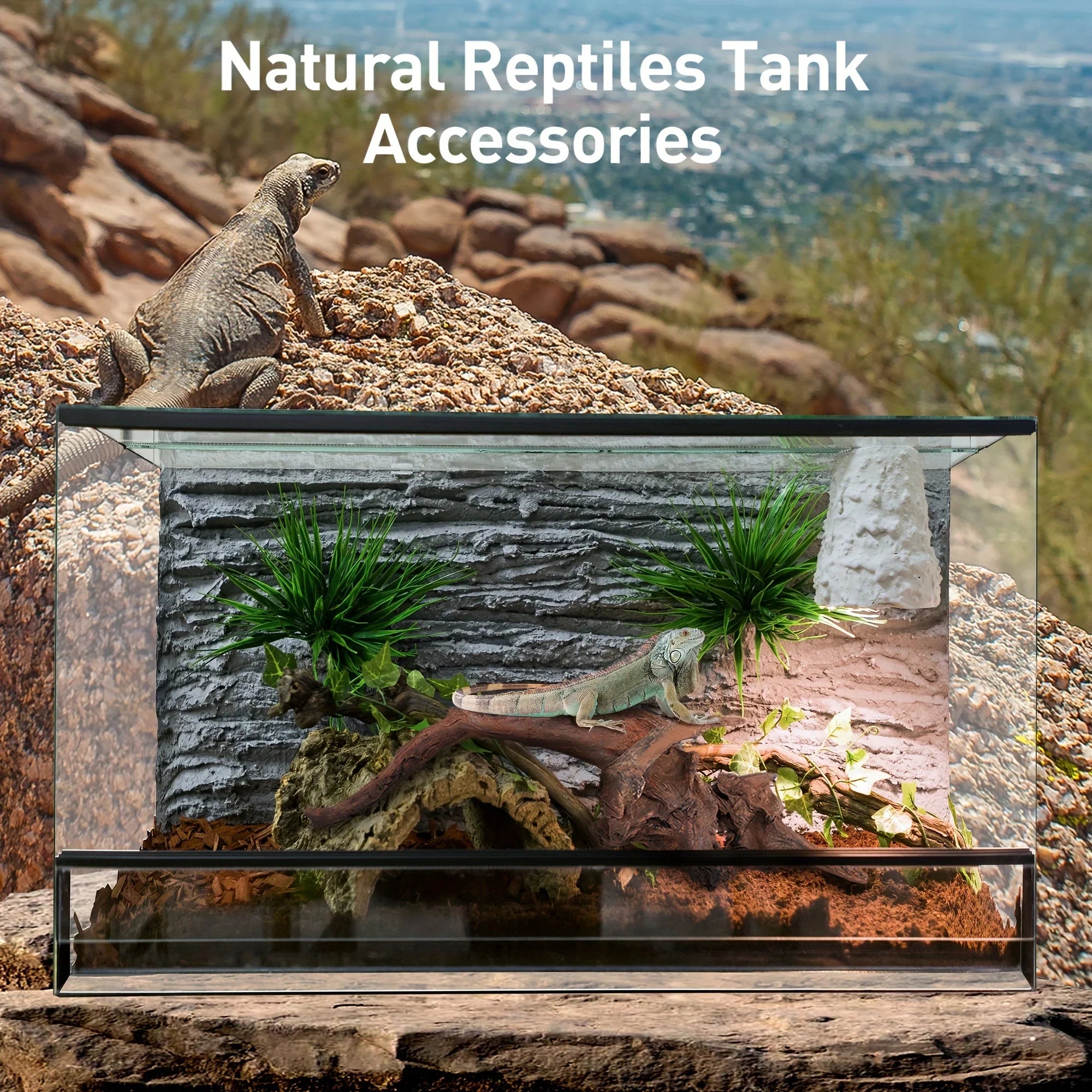 S Natural Large Driftwood for Aquarium Decor, Sinking Wood Fish Tank Decor for Aquarium, Reptile Tank - House Of Avana