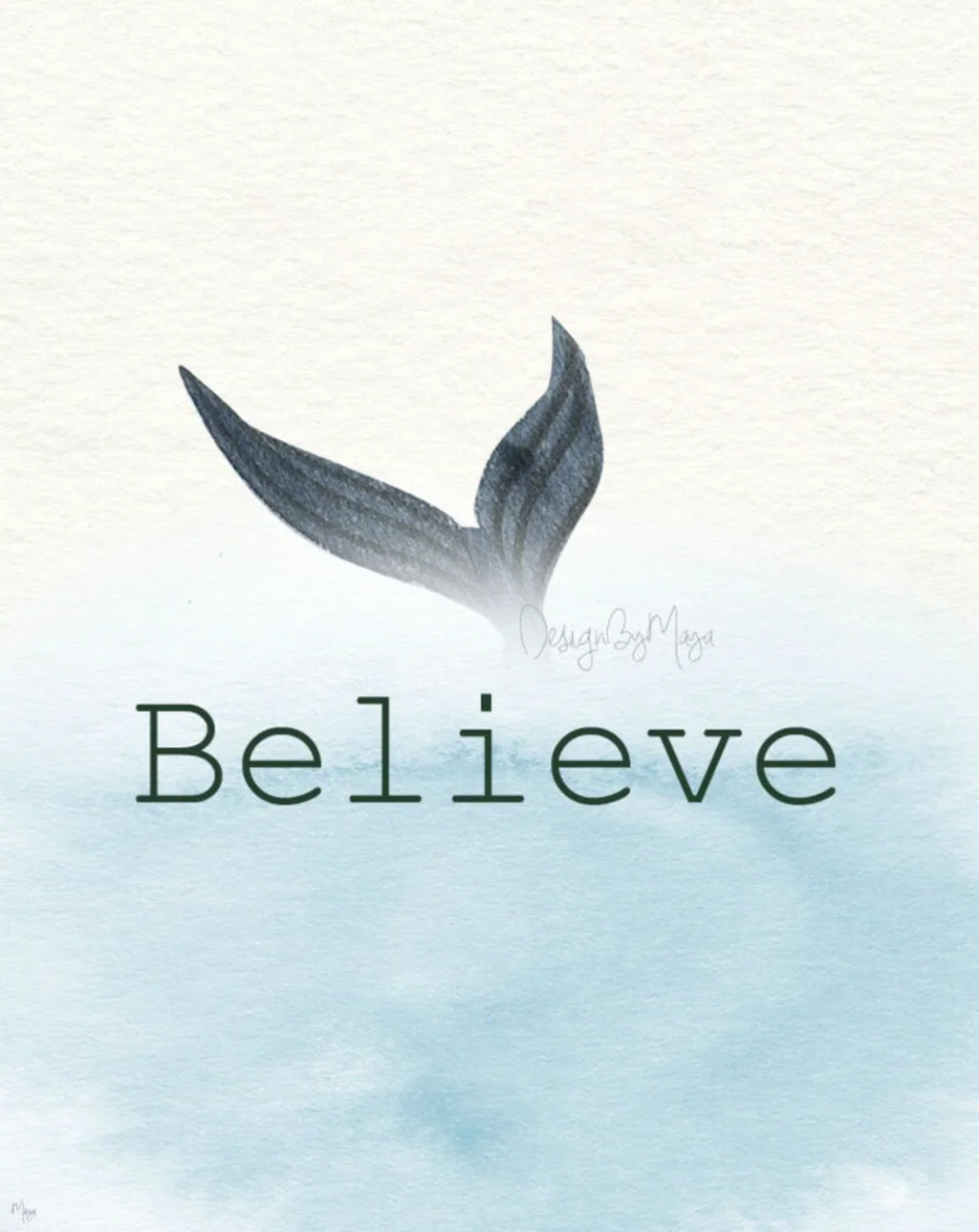 "just Count All the Fish in the Sea" - Baby Ocean Whale Set - Luster Paper Nursery Wall Art Prints, side... - House Of Avana