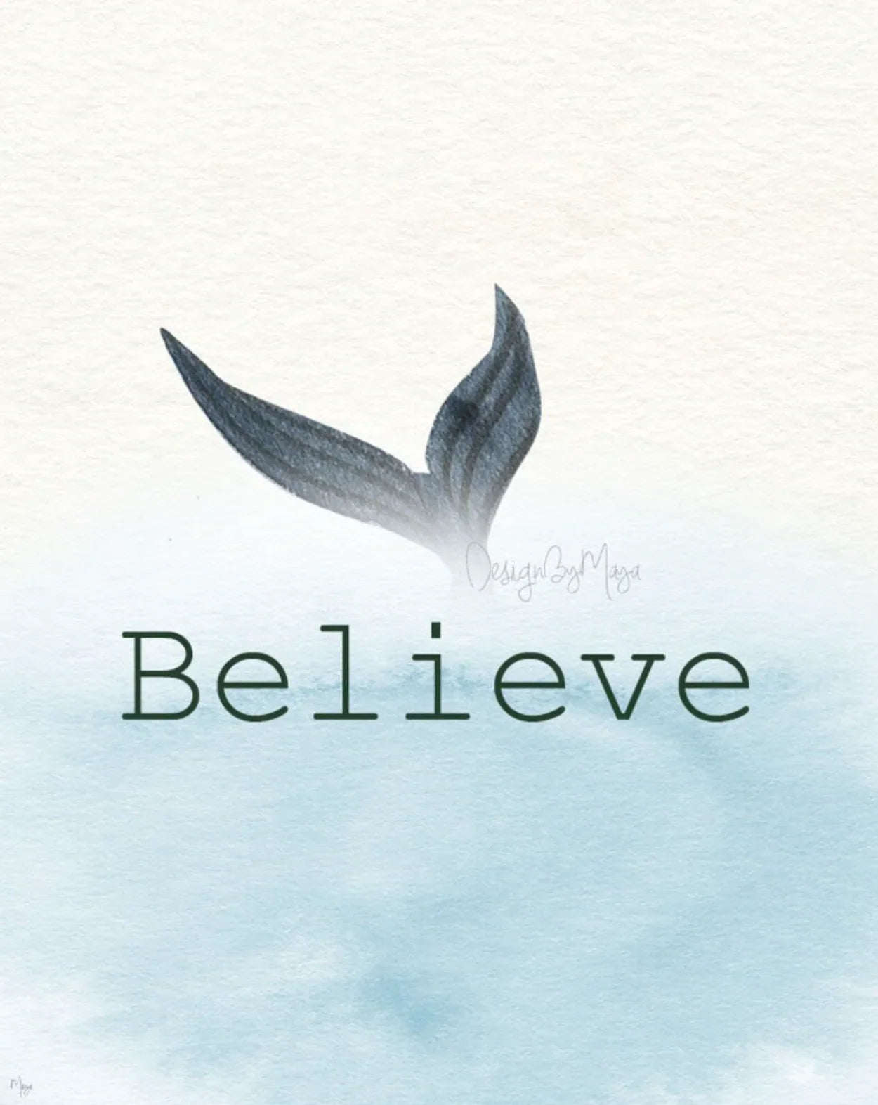 "just Count All the Fish in the Sea" - Baby Ocean Whale Set - Luster Paper Nursery Wall Art Prints, side... - House Of Avana