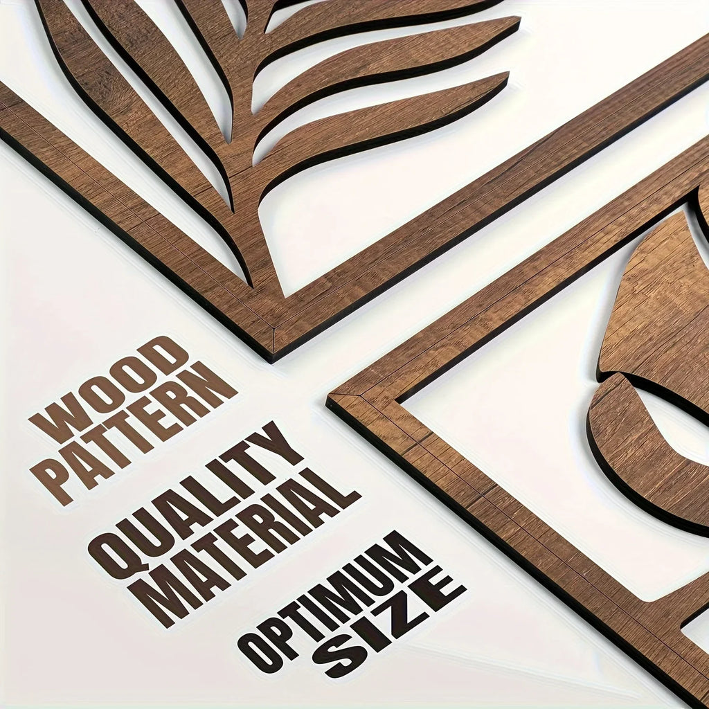 Geometric metal 2D wall sculpture, flat modern design - House of Avana