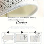 Floor Mat - Non-Slip Microfiber Bunny