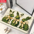 Floor Mat - Non-Slip Microfiber Bunny